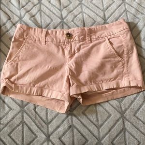 Pink shorts
